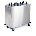 Lakeside Stainless Steel 3 Stack Non Heated Regular Round Plate Dispenser - 5 7/8 to 6 1/2 inch Accommodate Plate Size.