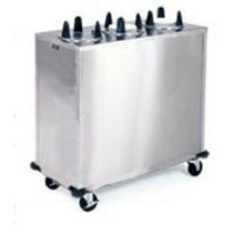 Lakeside Stainless Steel 3 Stack Non Heated Regular Round Plate Dispenser, Up To 5 Inch Accommodate Plate Size