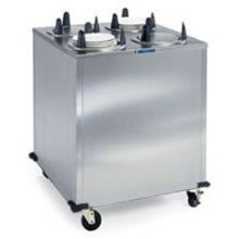 Lakeside Stainless Steel 4 Stack Non Heated Regular Round Plate Dispenser, 5 7/8 To 6 1/2 Inch Accommodate Plate Size