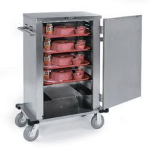 Lakeside Stainless Steel Elite Series Late Tray Delivery Cart, 6 Tray Capacity