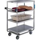 Lakeside Stainless Steel Heavy Duty NSF 6 Shelves Banquet Cart - All Shelf Edges Down, 21 1/2 x 54 1/2 x 54 5/8 inch.