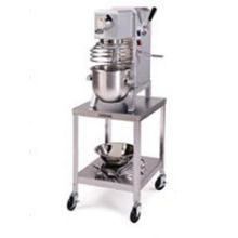 Lakeside Stainless Steel Mobile Mixer Machine Stand With 2 Shelves, 25 1/4 X 21 1/4 X 21 3/16 Inch