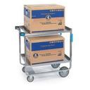 Lakeside Stainless Steel Heavy Duty Traditional Utility Cart with 3 Shelves, 16 1/4 x 30 x 34 1/4 inch.