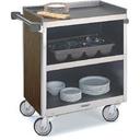 Lakeside Heavy Duty Stainless Steel 3 Shelf Medium Enclosed Cart, 19.5 x 31.25 x 34.5 Inch