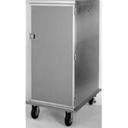 Lakeside Stainless Steel Premier Series 1 Compartment Tray Delivery Cart, 20 Trays Capacity.