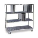 Lakeside Stainless Steel Sheet Pan Drying Rack, 120 Pan Capacity.