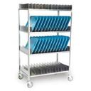 Lakeside Stainless Steel Tray Drying Rack, 56 Tray Capacity.