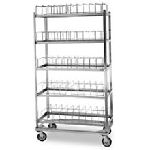 Lakeside Stainless Steel Dome Drying Rack, 60 Dome Capacity.