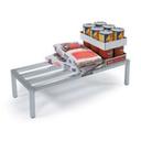 Lakeside Aluminum Dunnage Rack with 5 Lateral Support Bar, 24 x 60 inch.