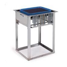 Lakeside Stainless Steel Adjust A Fit Open Counter Drop-in Tray And Glass Rack Dispenser, 19 3/8 X 23 1/4 X 28 1/4 Inch