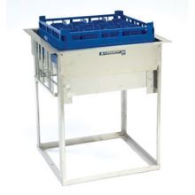 Lakeside Stainless Steel Open Drop In Tray And Glass Rack Dispenser, 10 X 20 And 20 X 20 Inch