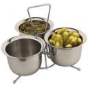 Alegacy Stationary Condiment Server Set, 24 Ounce -- 1 set.