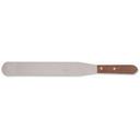 Alegacy Stainless Steel Icing Spatula with Hardwood Handle, 13 1/4 inch Length.
