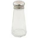 Alegacy Salt and Pepper Shaker with Stainless Steel Universal Hole Mushroom Top, 3 Ounce -- 72 per case.