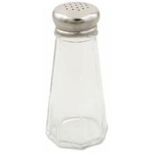 Alegacy Salt and Pepper Shaker with Stainless Steel Universal Hole Mushroom Top, 3 Ounce -- 72 per case.