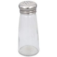 Alegacy Glass Barrel Salt and Pepper Shaker, 3 Ounce -- 72 per case.