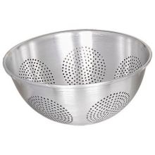 Alegacy Aluminum Colander without Handle, 12 Quart Capacity.