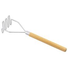 Alegacy Nickel Plated Square Face Masher, 18 Inch