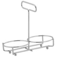 Alegacy Chrome Plated Two Ring Wire Rack Only, 7 1/4 X 8 Inch