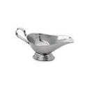 Alegacy Stainless Steel Gravy Boat with Stepped Bottom, 8 Ounce.