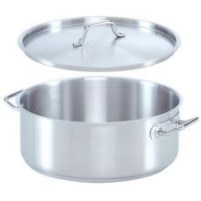 Alegacy Optima Ii 21ct Stainless Steel Brazier With Cover, 15 Quart