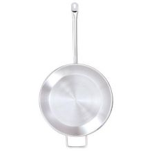 Alegacy Optima ll 21CT Stainless Steel Fry Pan with Helper Handle, 12 inch.