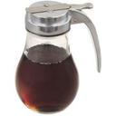 Alegacy Glass Teardrop Heavy Duty Syrup Dispenser, 12 Ounce -- 12 per case.