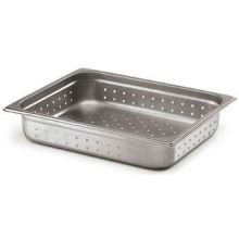 Alegacy 22 Gauge Full Size Standard Perforated Anti Jamming Steam Table Pan, 8 1/2 Quart.