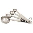 Alegacy Stainless Steel Extra Heavy Measuring Spoon Set -- 1 set.