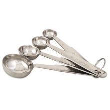 Alegacy Stainless Steel Extra Heavy Measuring Spoon Set -- 1 set.