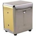 Alegacy Stainless Steel Standard Napkin Dispenser, 4 x 4 1/2 x 7 1/2 inch.