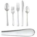 Alegacy Windsor 18/0 Stainless Steel Medium Weight Dessert Spoon, 6 7/8 inch -- 36 per case.