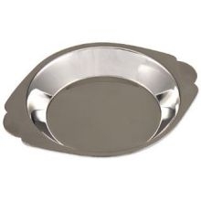 Alegacy Stainless Steel Round Au Gratin Dish, 8 Ounce.