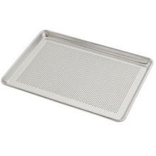 Alegacy Eagleware 18 Gauge Aluminum Perforated Half Size Bun And Biscuit Pan, 12 7/8 X 17 3/4 X 1 Inch