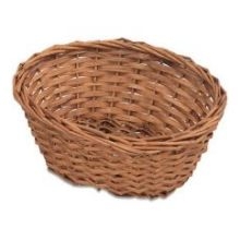 Alegacy Oval Willow Bread Basket, 9 x 7x 3 inch -- 12 per case.