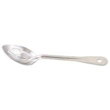 Alegacy Stainless Steel Renaissance Line Slotted Serving Spoon, 11 inch Overall Length.