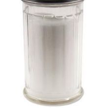 Alegacy Plastic Fluted Jar Only, 12 Ounce -- 24 Per Case