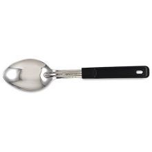 Alegacy Heavy Gauge Stainless Steel Solid 3 Sided Serving Spoon, 13 Inch Overall Length
