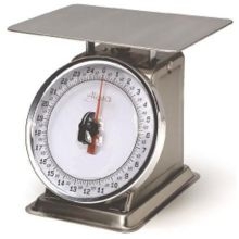 Alegacy Rotating Dial Portion Control Scale - Stainless Steel Body Finish, 5 Pound Capacity.