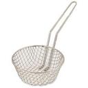 Alegacy Nickel Plated Coarse Mesh Culinary Basket, 10 inch Diameter.