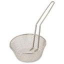 Alegacy Nickel Plated Medium Mesh Culinary Basket, 10 inch Diameter.