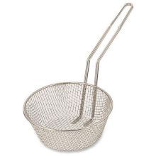 Alegacy Nickel Plated Medium Mesh Culinary Basket, 8 Inch Diameter