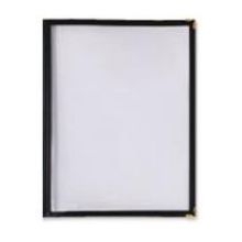 Alegacy Single Clear Menu Cover, 9 1/4 x 12 inch.