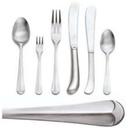 Alegacy Brighton 18/0 Stainless Steel Heavy Weight Dessert Spoon, 7 1/8 inch -- 36 per case.