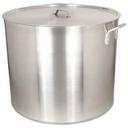 Alegacy Heavy Duty Aluminum Stock Pot with Lid, 100 Quart.