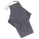 Alegacy 50/50 Poly Cotton White Bib Apron, 32 x 34 inch.