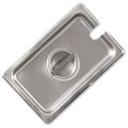 Alegacy 23 Gauge 18/8 Stainless Steel Economy Flat Notched Cover Only, 21 x 12 7/8 inch.