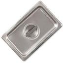 Alegacy 24 Gauge 18/8 Stainless Steel Standard Flat Solid Cover Only, 6 15/16 x 4 3/8 inch.