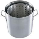 Alegacy Eagleware Aluminum Stock Pot with Lid and Basket, 12 Quart.