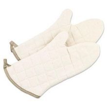 Alegacy 100 Percent Cotton Grill And Oven Mitt, 13 Inch Length -- 1 Pair.